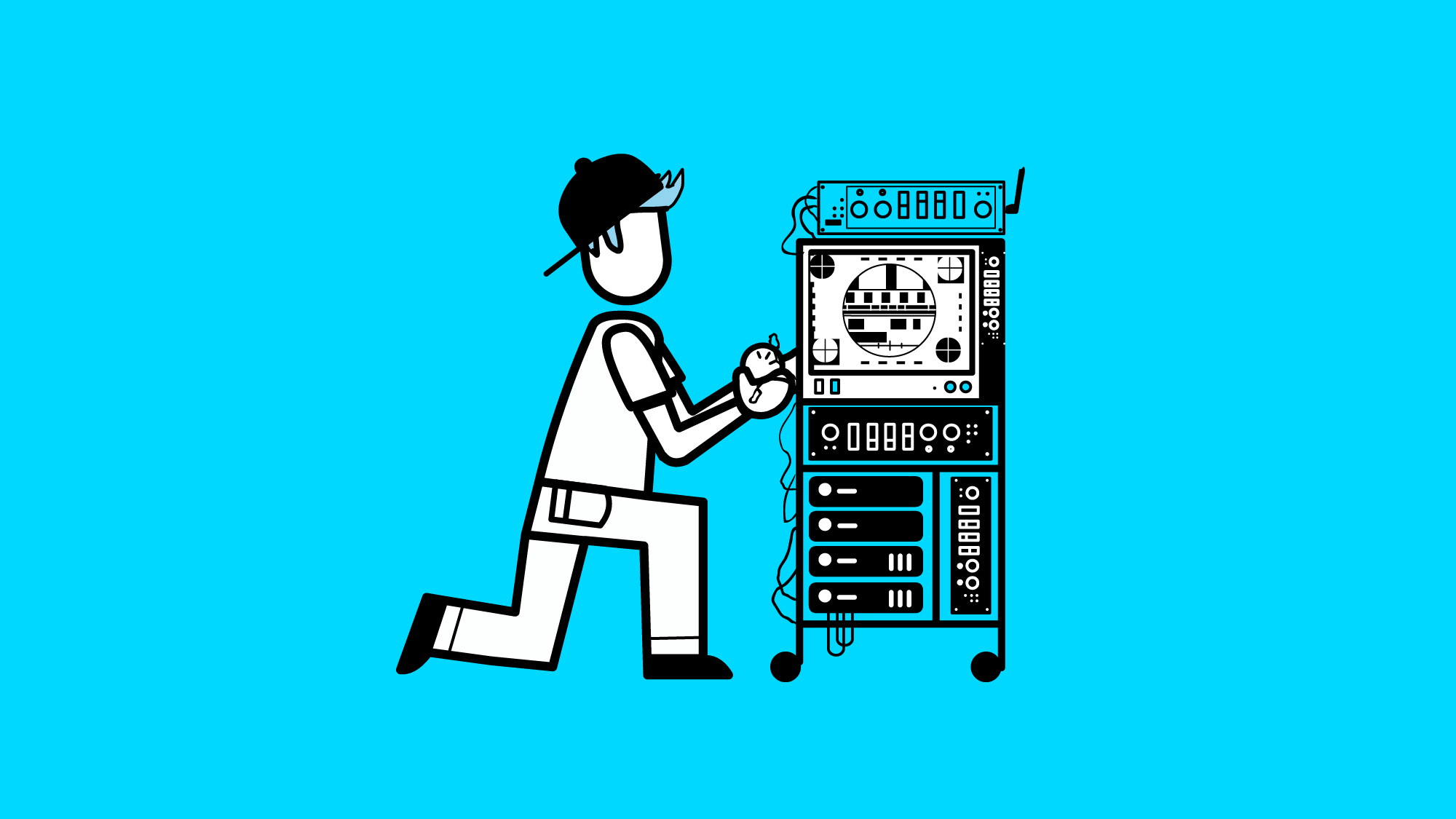 Trainee Software Engineer In The Broadcast Engineering Industry - High Quality Light Background - HD