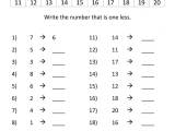 Free Printable Kindergarten Math Worksheets