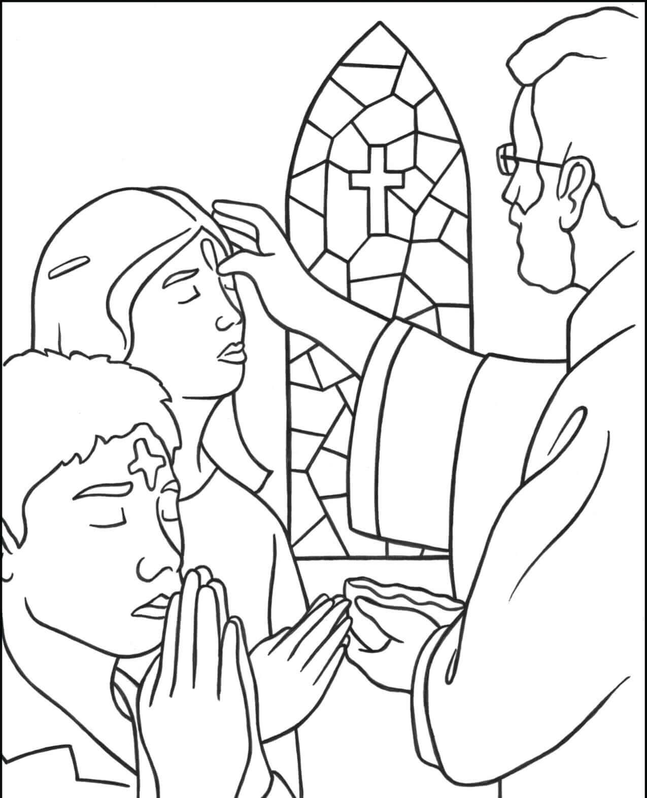 Children will unscramble the letters to spell a term related to lent and define each word or . Free Printable Lent Coloring Pages