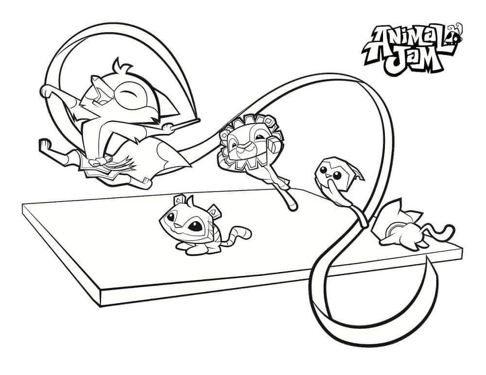 Standard printable step by step. Free Printable Animal Jam Coloring Pages