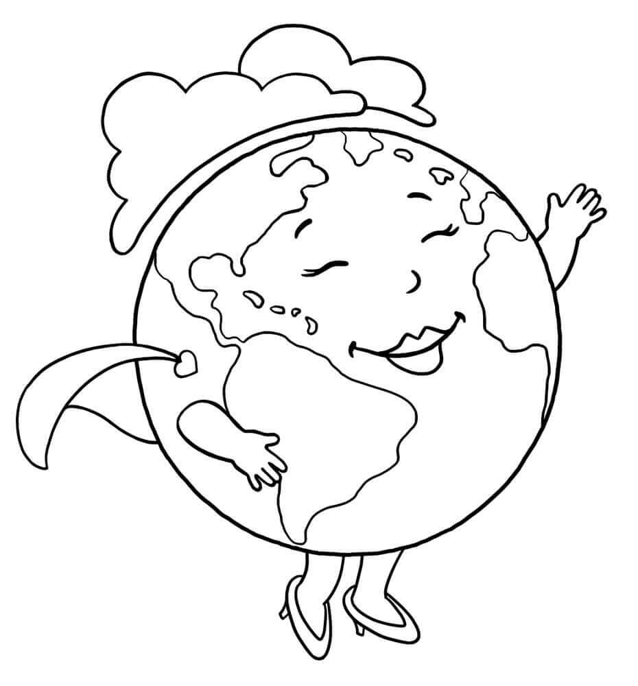 35 free printable earth day coloring pages