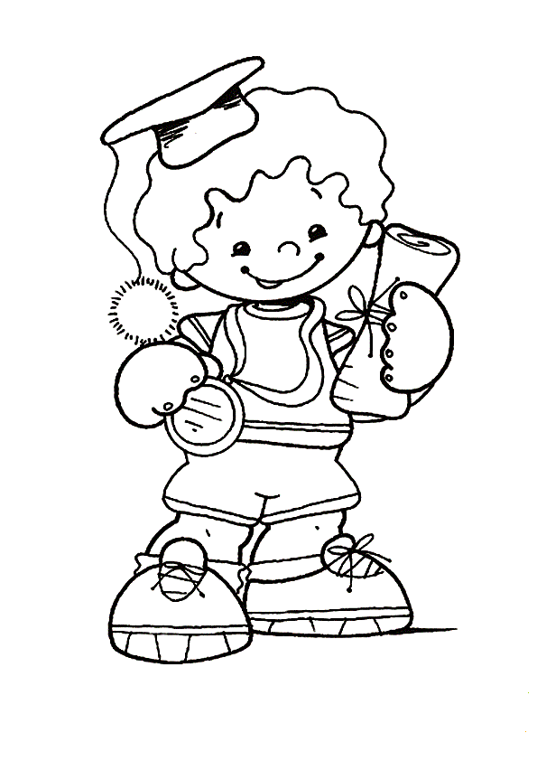 20 free kindergarten graduation coloring pages printable