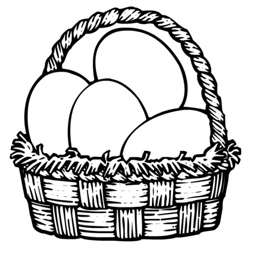 Download this adorable dog printable to delight your child. Free Easter Basket Coloring Pages Printable
