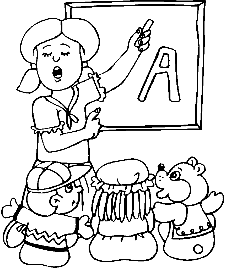20 free teachers day coloring pages printable