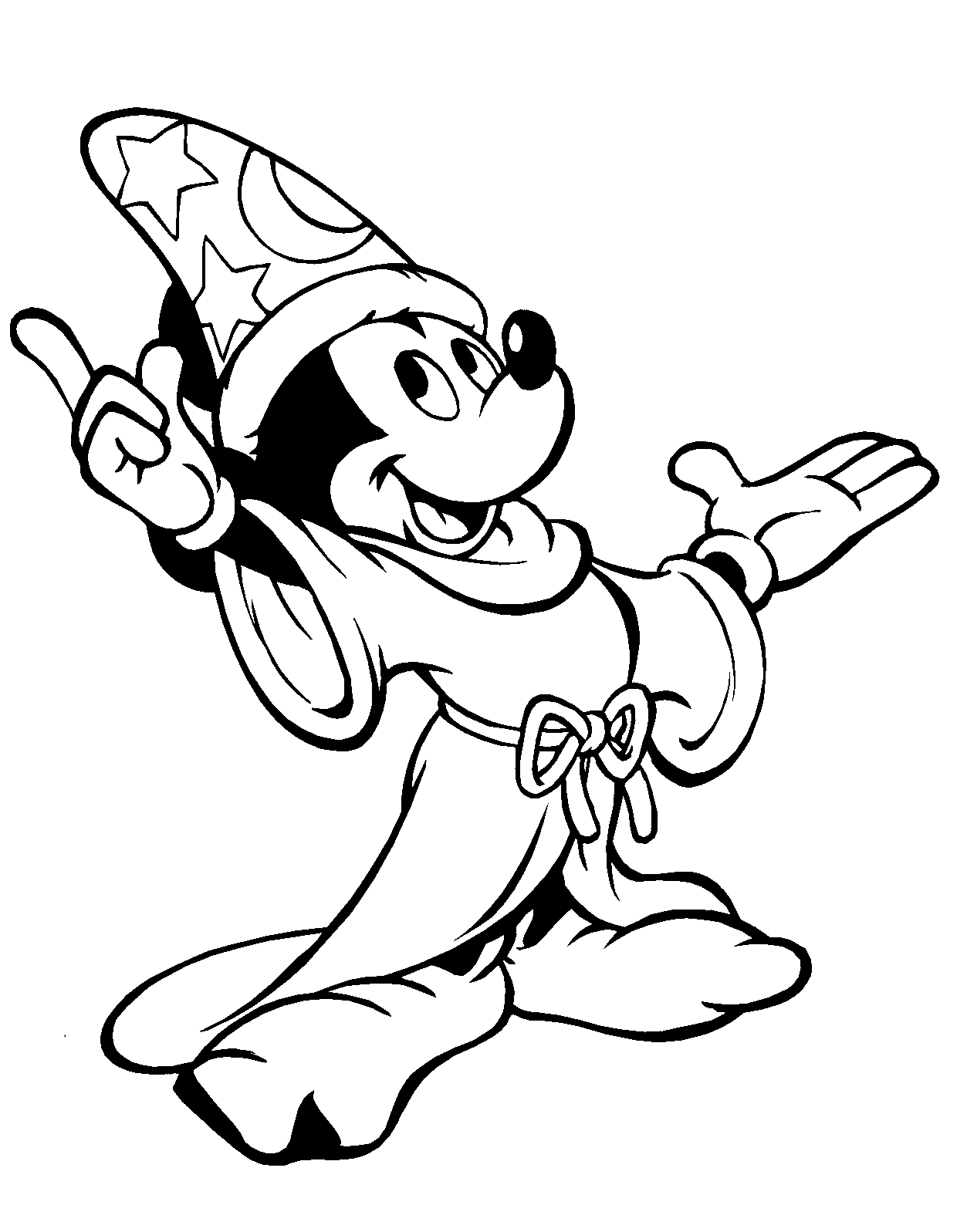 Coloring page mouse to print. 40 Free Mickey Mouse Coloring Pages Printable