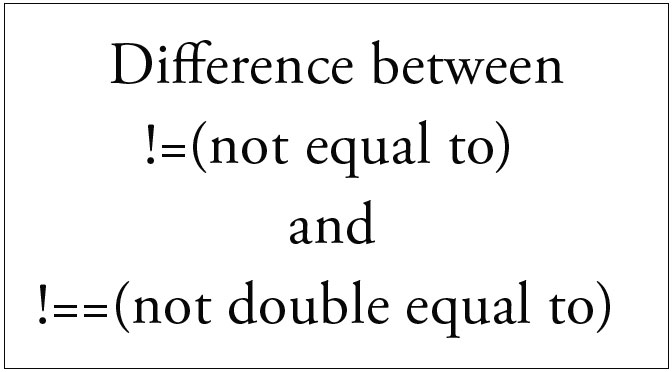 Difference Between Not Equal To And Not Double Equal To In Php - Best Dark Textures in High Resolution