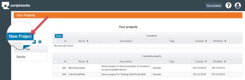 The Button For Creating A Sample Project Should Be Located Where It Is - Amazing Desktop Mountain Textures | Free Download