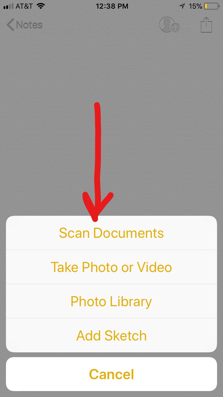 How to Scan on Your iPhone using Notes - SDM Foundation