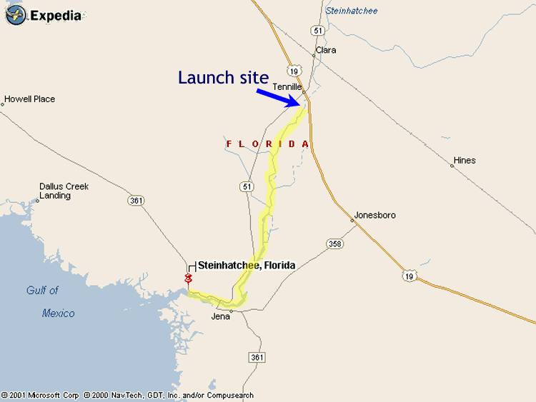Florida Map Rivermap 