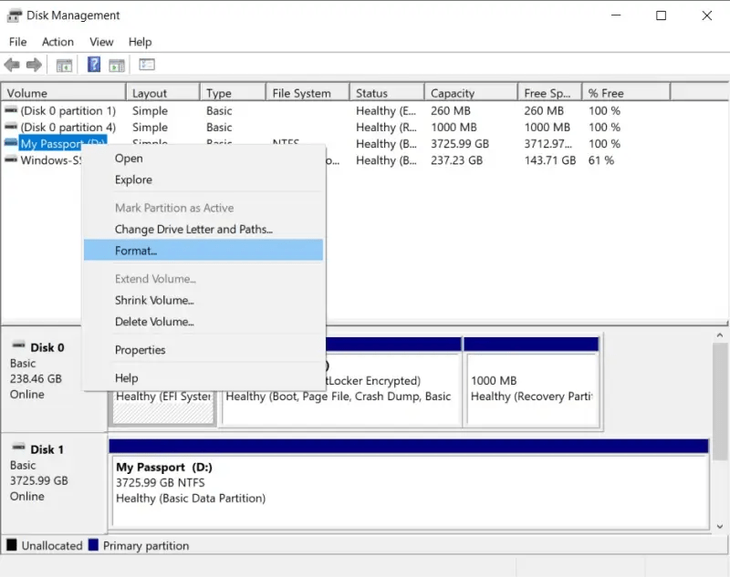 Formatting Your Hard Drive for Windows (4) Formatting Your Hard Drive for Windows (4)
