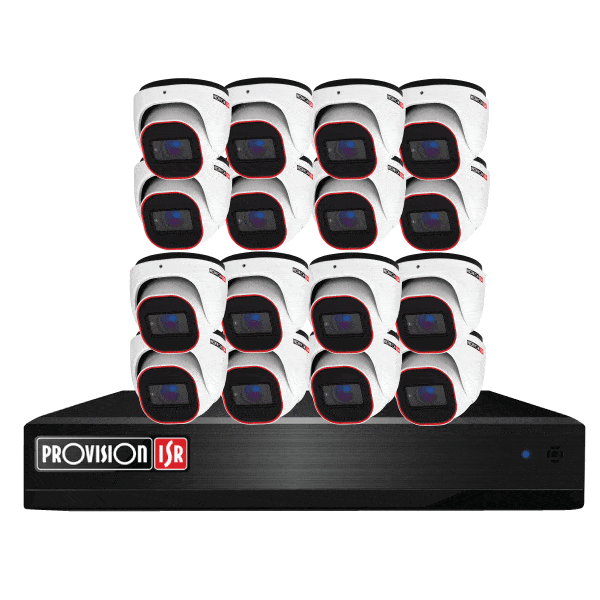 קיט 16 מצלמות אבטחה כולל NVR8-16400PFA
