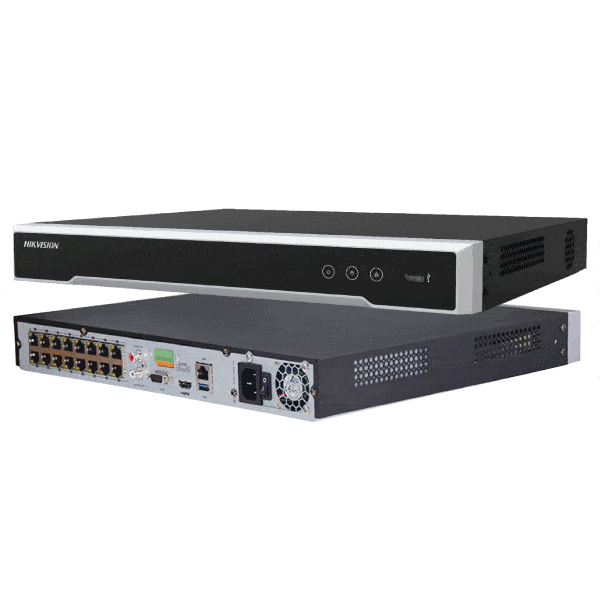מערכת הקלטה 16 ערוצים PoE NVR DS-7616NI-K2/16P
