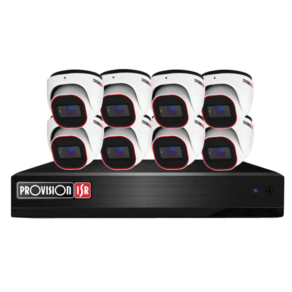 קיט 8 מצלמות אבטחה כולל NVR5-8200PX