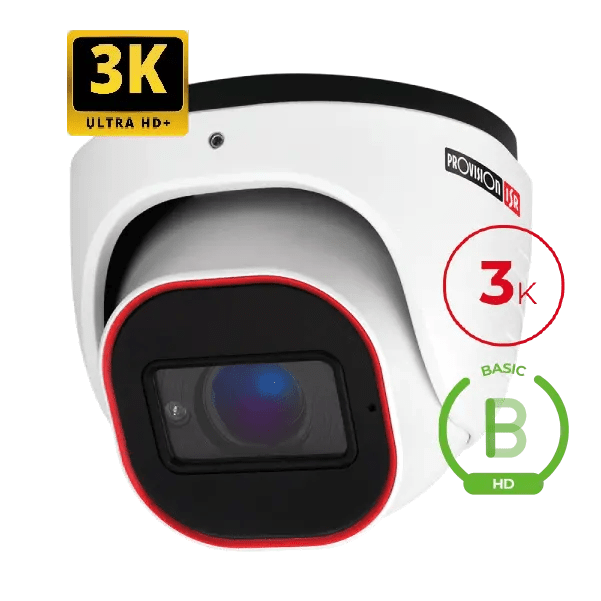 מצלמה כיפה Porovision 5Mp 3K DI-33K0AB-28 עדשה 2.8 מ”מ AHD מקרפון מובנה
