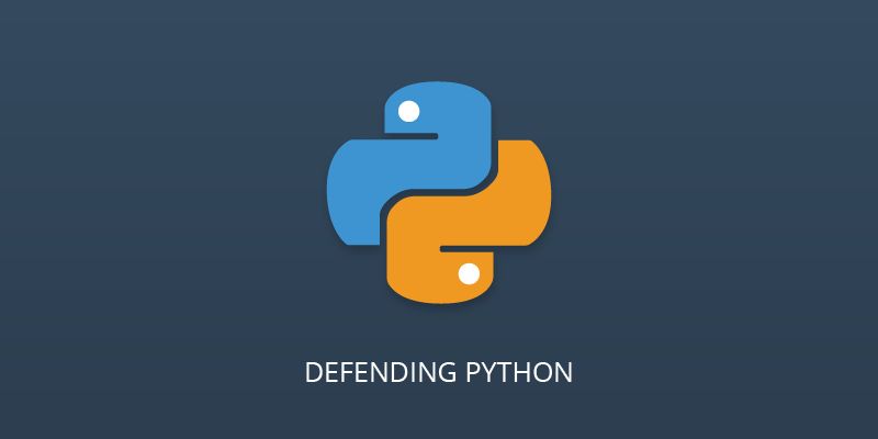 Defensive Python Coursera - Classic Minimal Pattern - 8K