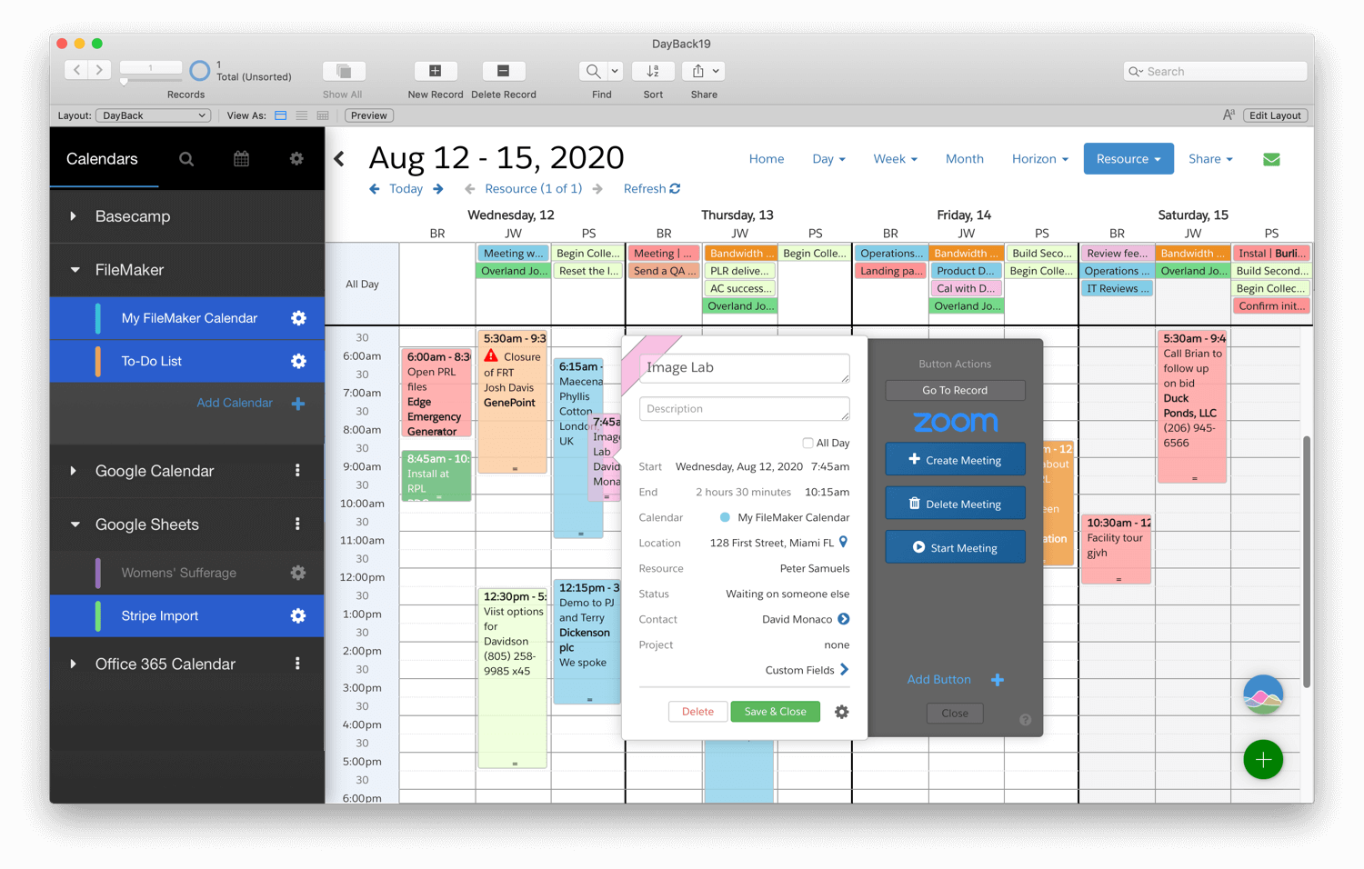 Sui Calendar A Filemaker Pro Calendar Template Available For Download In Developer Advanced And Free Demo Version Multi User Environment MixPad Masters Edition for Mac.