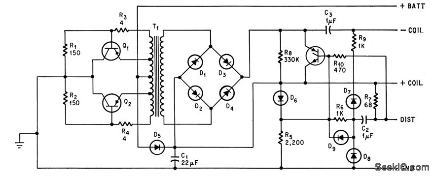Auto Ignition Automotive Circuit Circuit Diagram