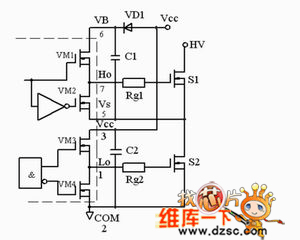 Bootstrap Half Bridge Driver Circuit Diagram