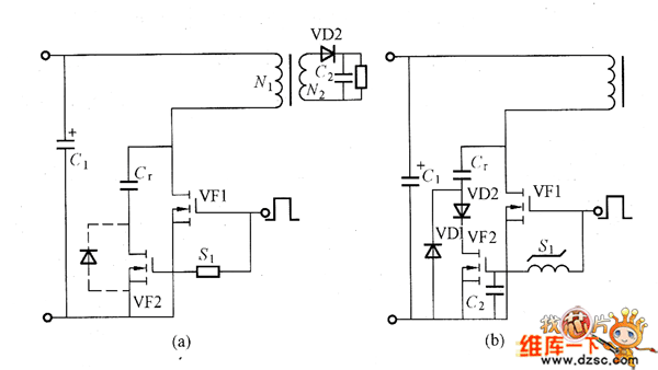 Absorbing Capacitor Charging And Discharging Control Circuit