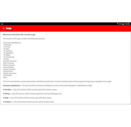 Oracle Sql Functions Android Reference App Seer Computing - Premium Vintage Picture Gallery - Ultra HD