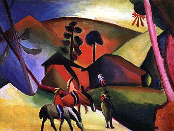 Neu August Macke Wandbilder Online Shop