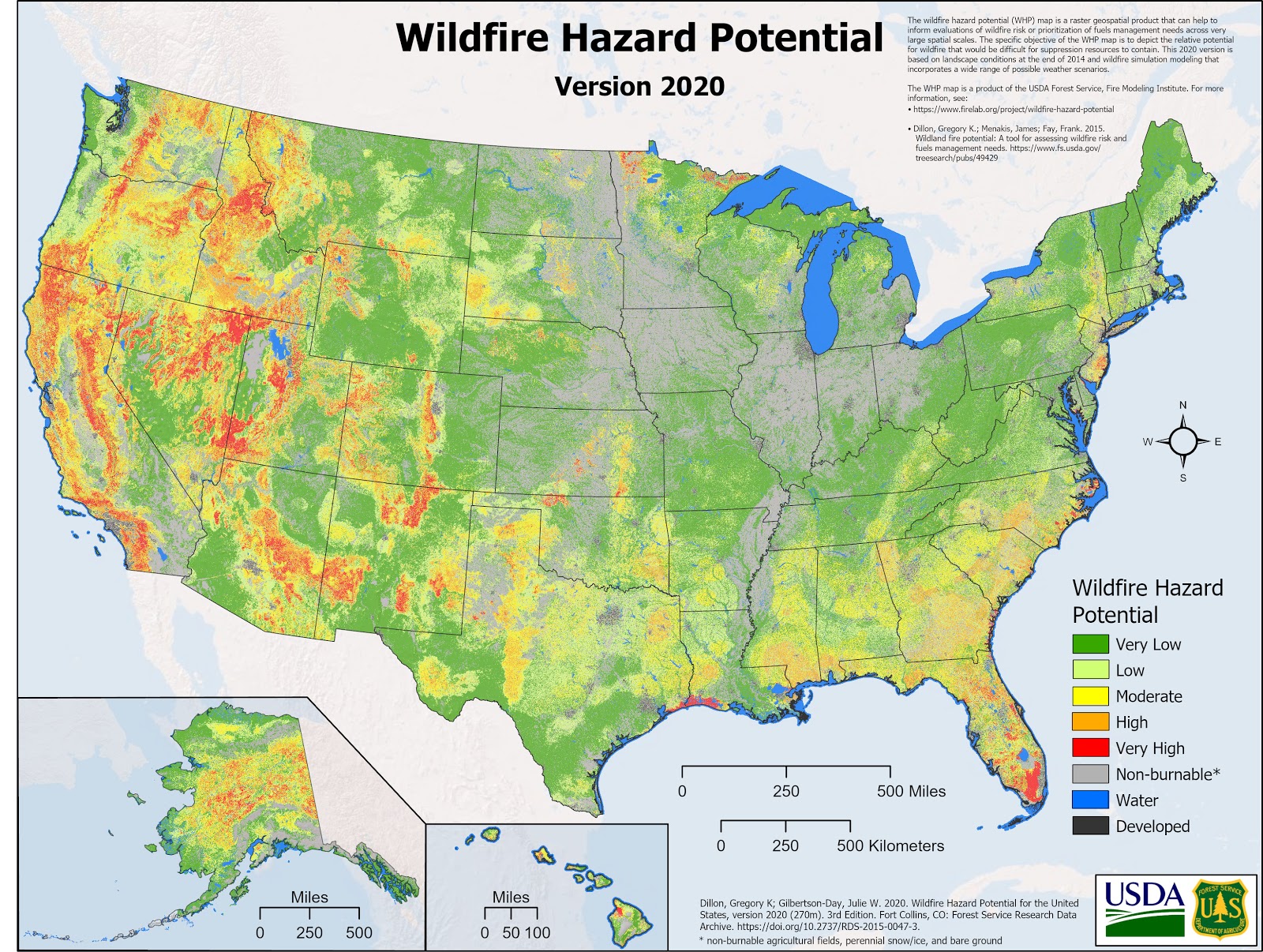 Forest Service Offers Mapping Database On Potential Wildfire Hazards SEJ 