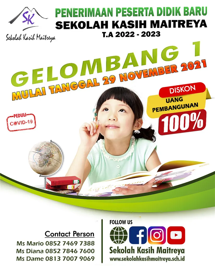 Penerimaan Peserta Didik Baru TP. 2021 – 2022