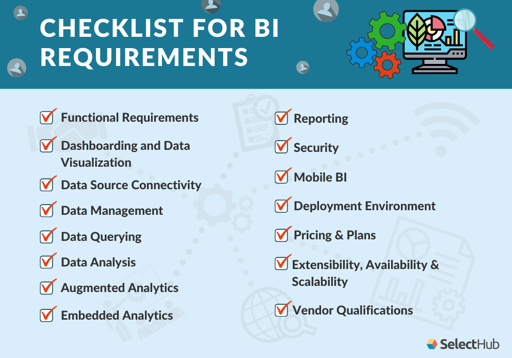 Business Intelligence Requirements Gathering Template Checklist