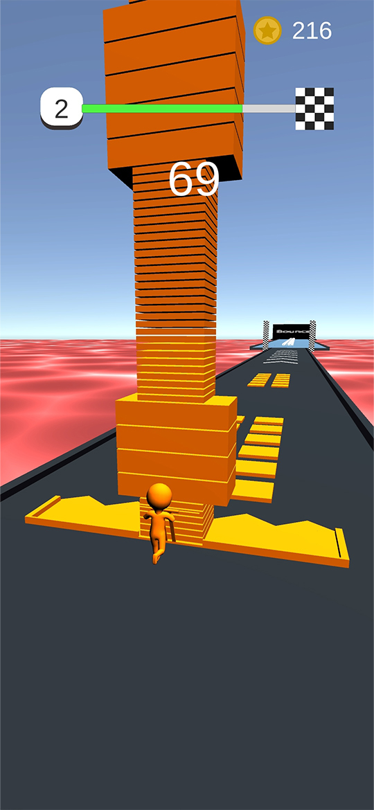 Stack Surfer Stack Run 3d Unity Game Template Unityads Source Code Sellanycode - City Wallpapers - Stunning HD Collection