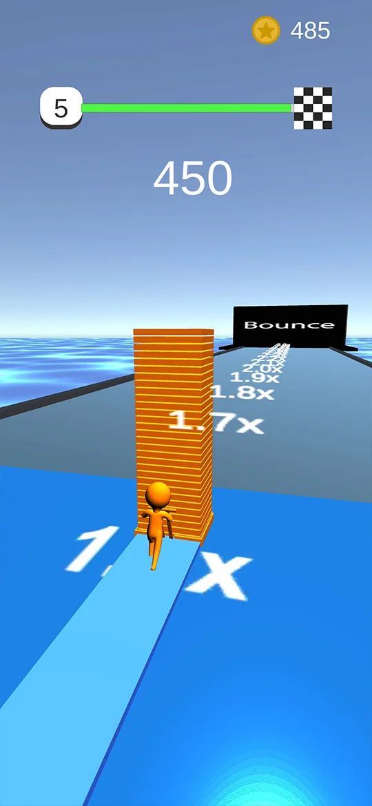 Stack Surfer Stack Run 3d Unity Game Template Unityads By Yahyaapps - Best Vintage Backgrounds in 8K