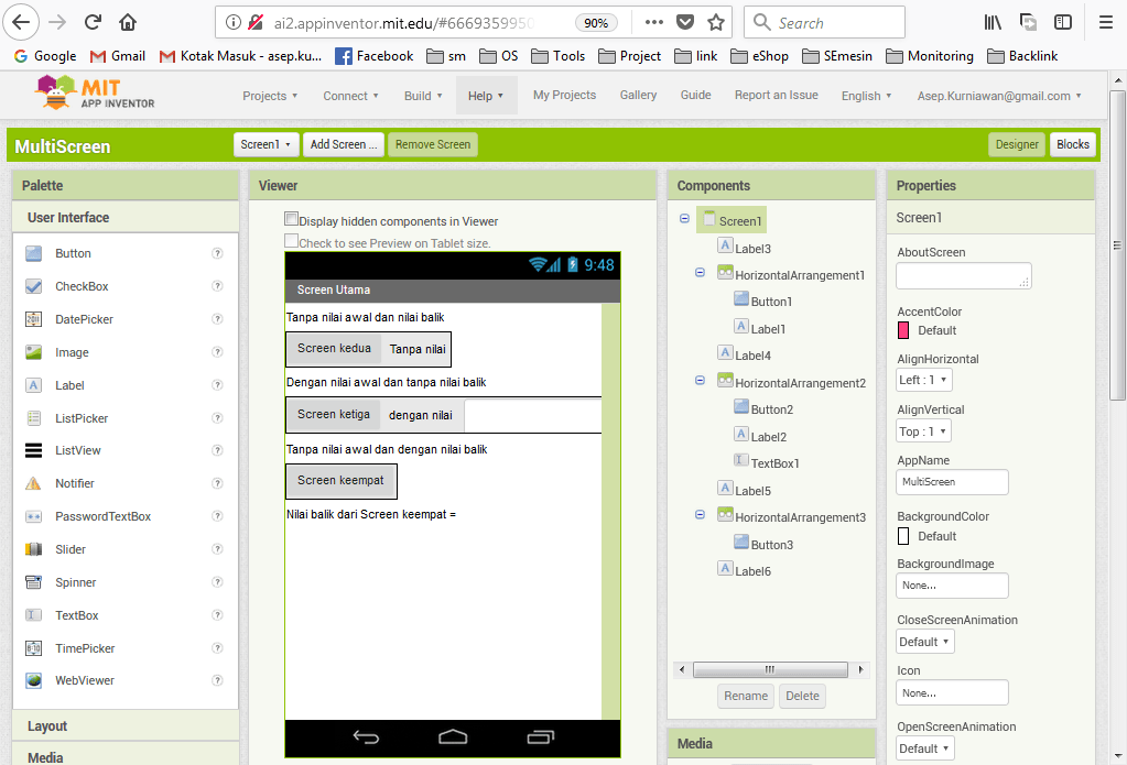 Yuk Lihat Contoh Aplikasi App Inventor 2 [Terbaru] 