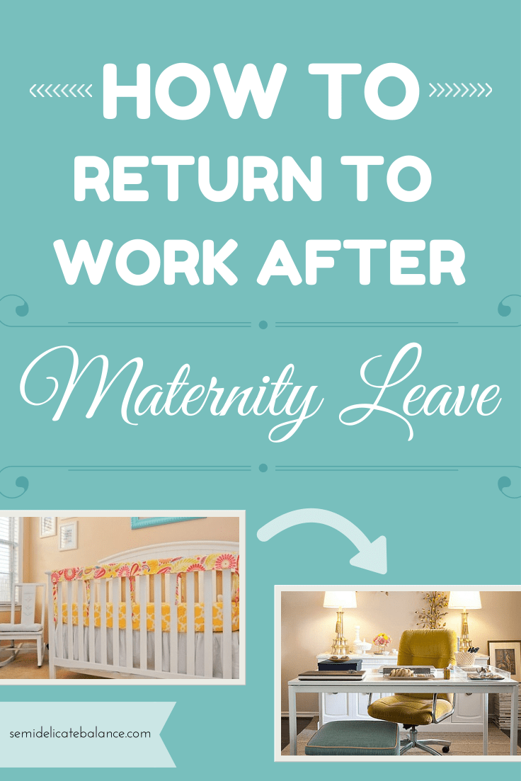 pix Welcome Back To Work Message After Maternity Leave how to return to work after maternity leave