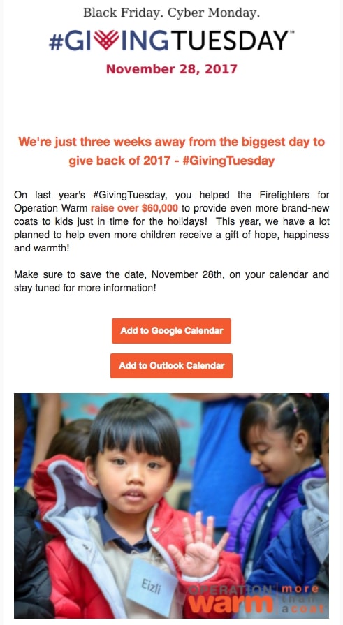 Giving Tuesday Campaign - 10 Giving Tuesday Email Examples For A Successful Campaign