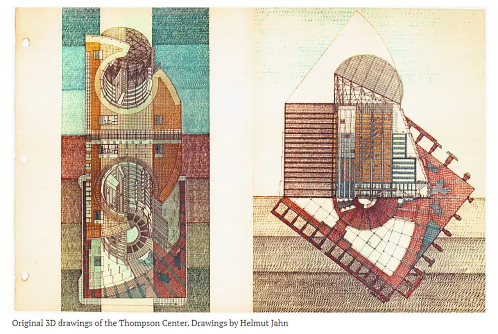 James R. Thompson Center, Helmut Jahn