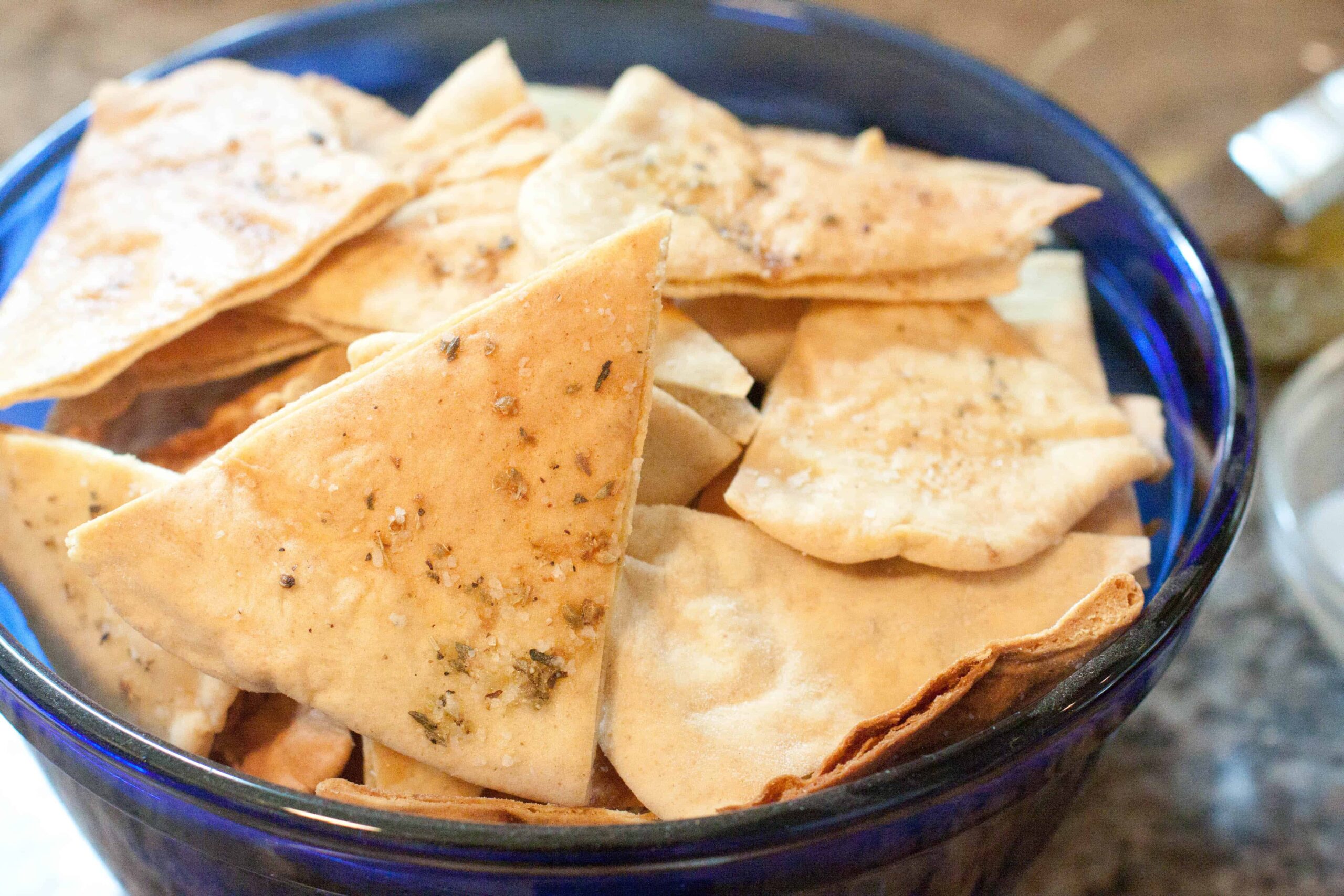Pita Bread And Pita Chips From Scratch Served From Scratch