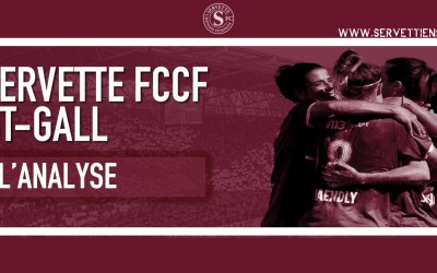 Servette FCCF – FC St. Gallen-Staad : l’analyse de la rencontre