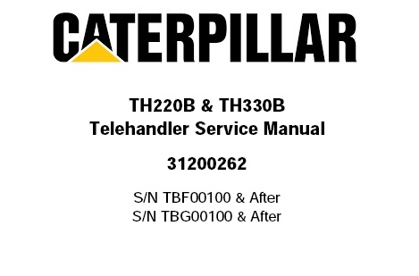 Manitou mc 40 50 60 70 powershift service repair manual. Caterpillar Cat Th220b Th330b Telehandler Service Repair Manual Service Manual Download