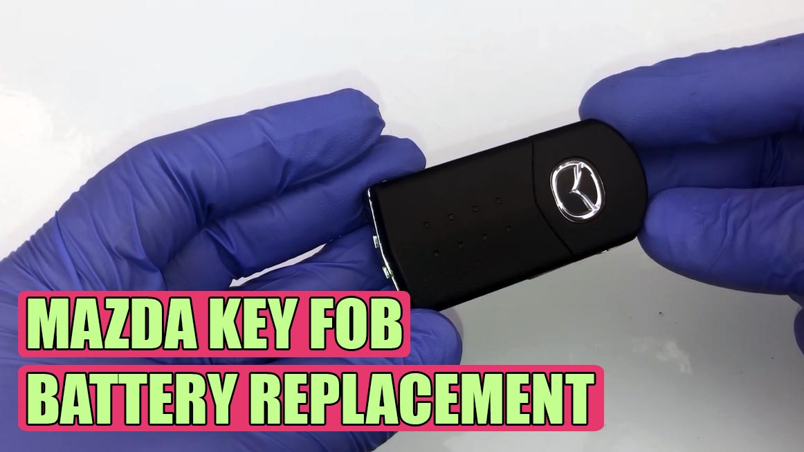 In some cases, it will be impossible for a person to get into their car without a working key fob. How To Replace Mazda 2 3 5 6 Bt 50 Cx7 Rx8 Key Fog Battery Video