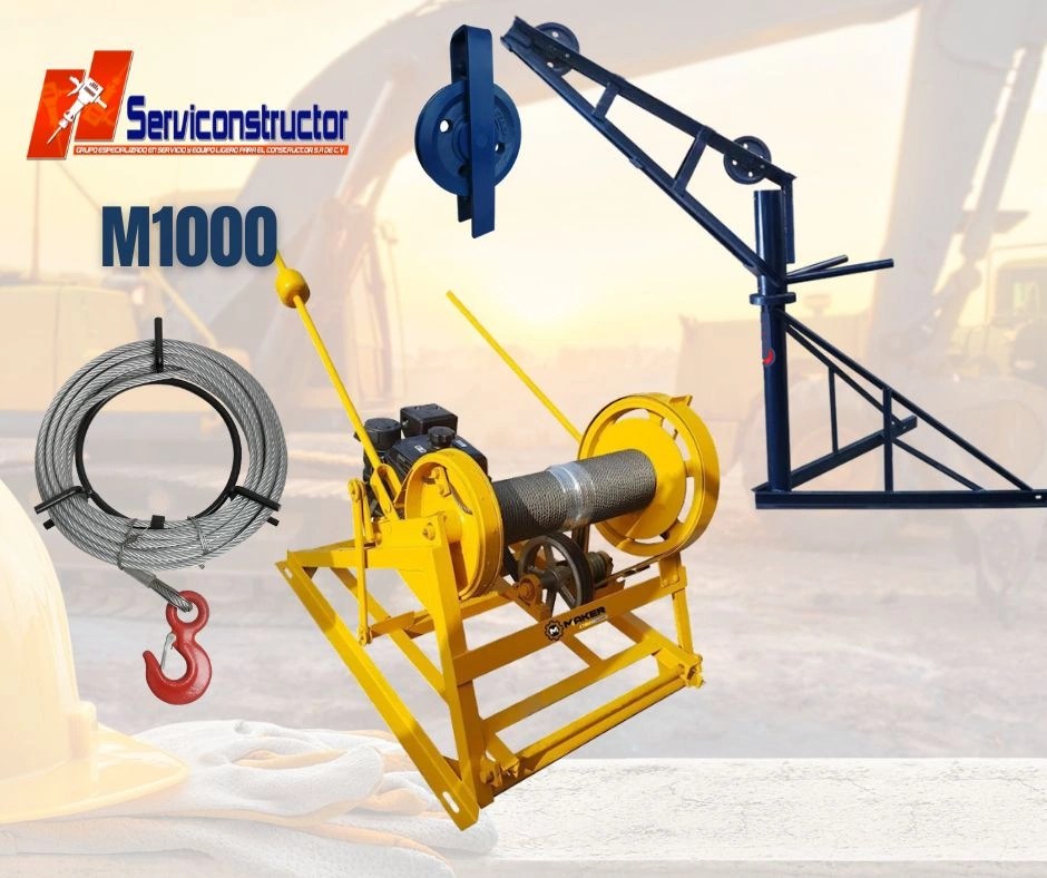 Malacate a gasolina M1000 Reco-image