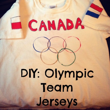 DIY Olympic Team Jerseys