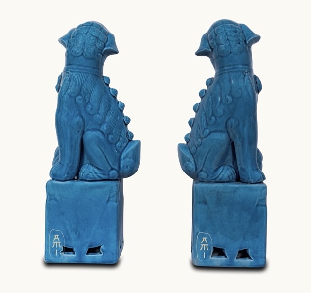 Tempel-leeuw - 33cm - koppel