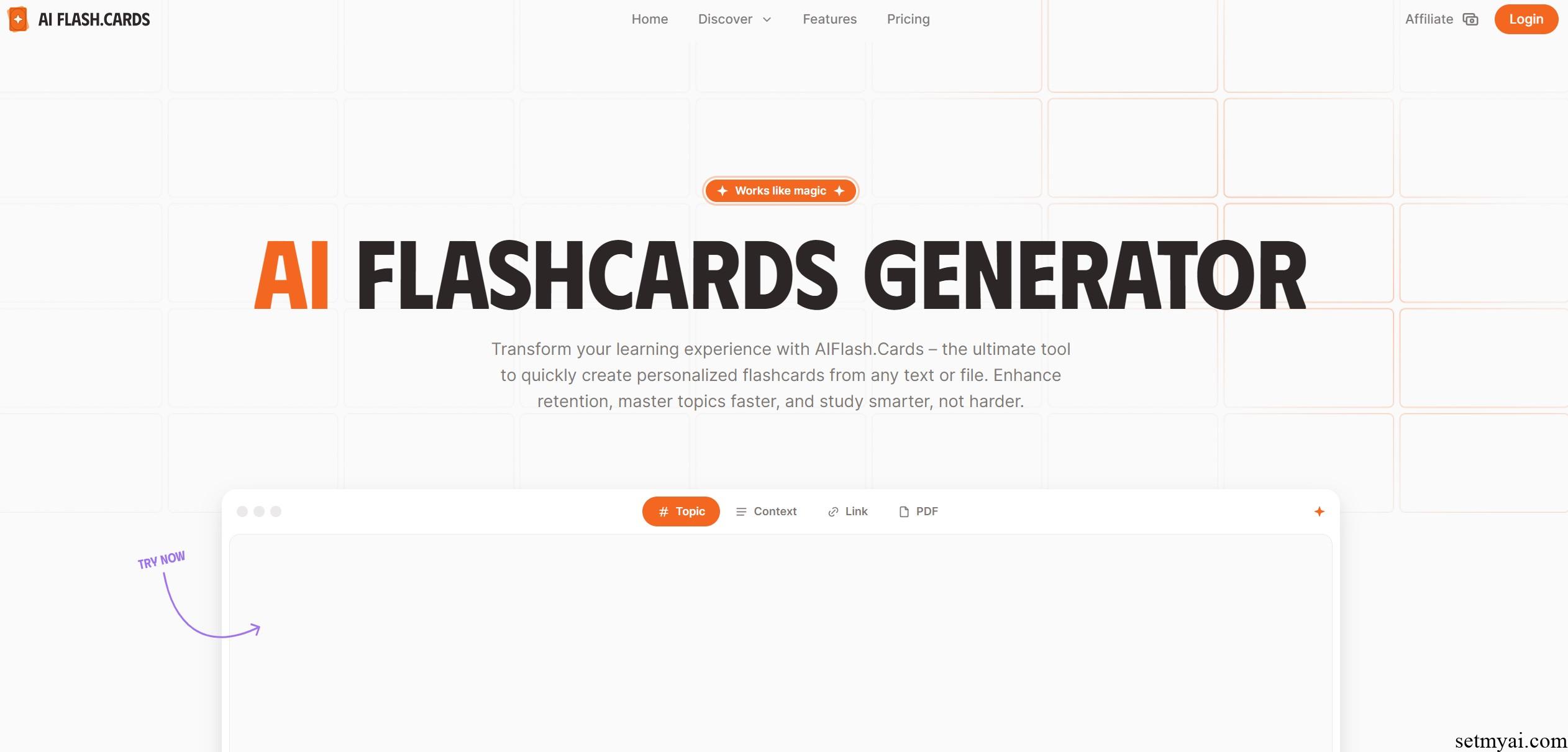 AI Flashcards An AI Flashcards Generator - SetMyAI
