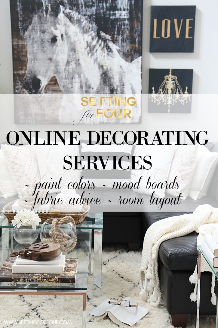 Online decorating services and color advice
