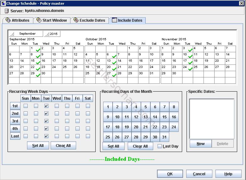 How To Configure A Backup Policy To Protect Backup Catalog Settlersoman A Settler In The Sddc World But the wizard does not present all policy configuration options for example calendar-based scheduling.