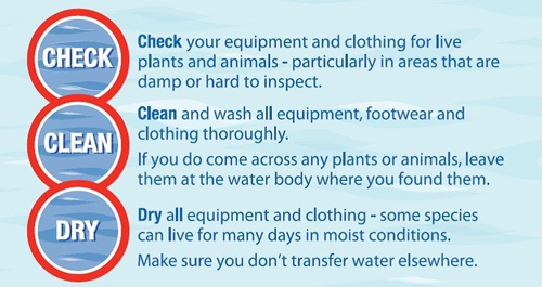 Check Clean Dry Process Invasive Species Week starts today! | Scottish Federation for Coarse ...