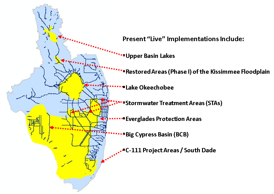 Water Depth Assessment Tool WDAT South Florida Water Management Wdat Map 