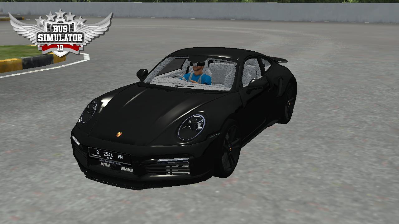 Porsche 911 Turbo S Black