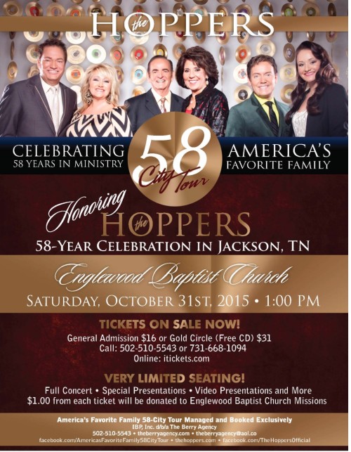 Hoppers, In the news! Southern Gospel News SGNScoops Digital