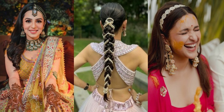 What’s Trending In Bridal Hair Accessories & Hairstyles