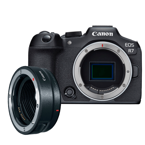 Canon EOS R7 BODY + R Mount | Shams Stores